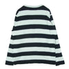 Y's Yohji Yamamoto ワイズ ヨウジヤマモト 23AW MJ-T80-089 Ys for men ワイズフォーメン 23AW LONG SLEEVE T-SHIRT WITH STRIPES ボーダー 長袖 Tシャツ カットソー ブラック系 ホワイト系 3【中古】