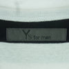Y's Yohji Yamamoto ワイズ ヨウジヤマモト 23AW MJ-T80-089 Ys for men ワイズフォーメン 23AW LONG SLEEVE T-SHIRT WITH STRIPES ボーダー 長袖 Tシャツ カットソー ブラック系 ホワイト系 3【中古】