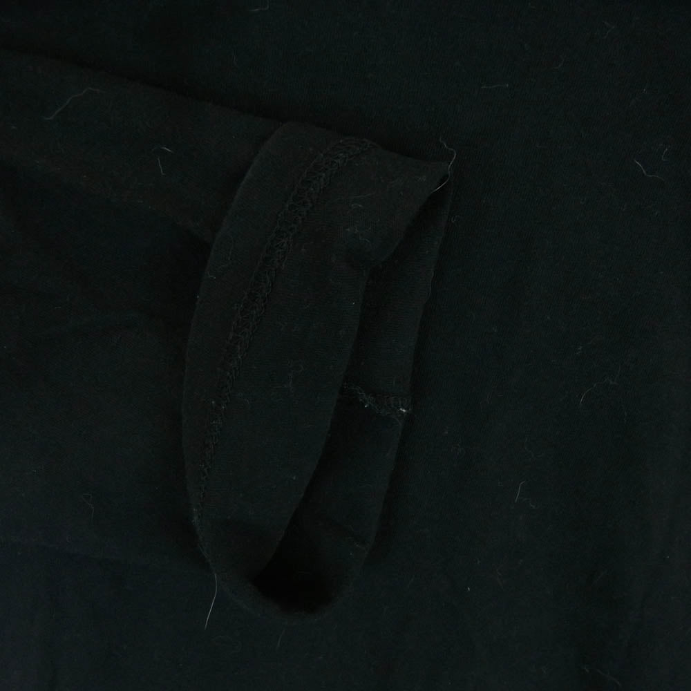 Yohji Yamamoto POUR HOMME ヨウジヤマモトプールオム HX-T03-070 カルティマ天竺 新丸首 長袖 Tシャツ カットソー ブラック系 3【中古】