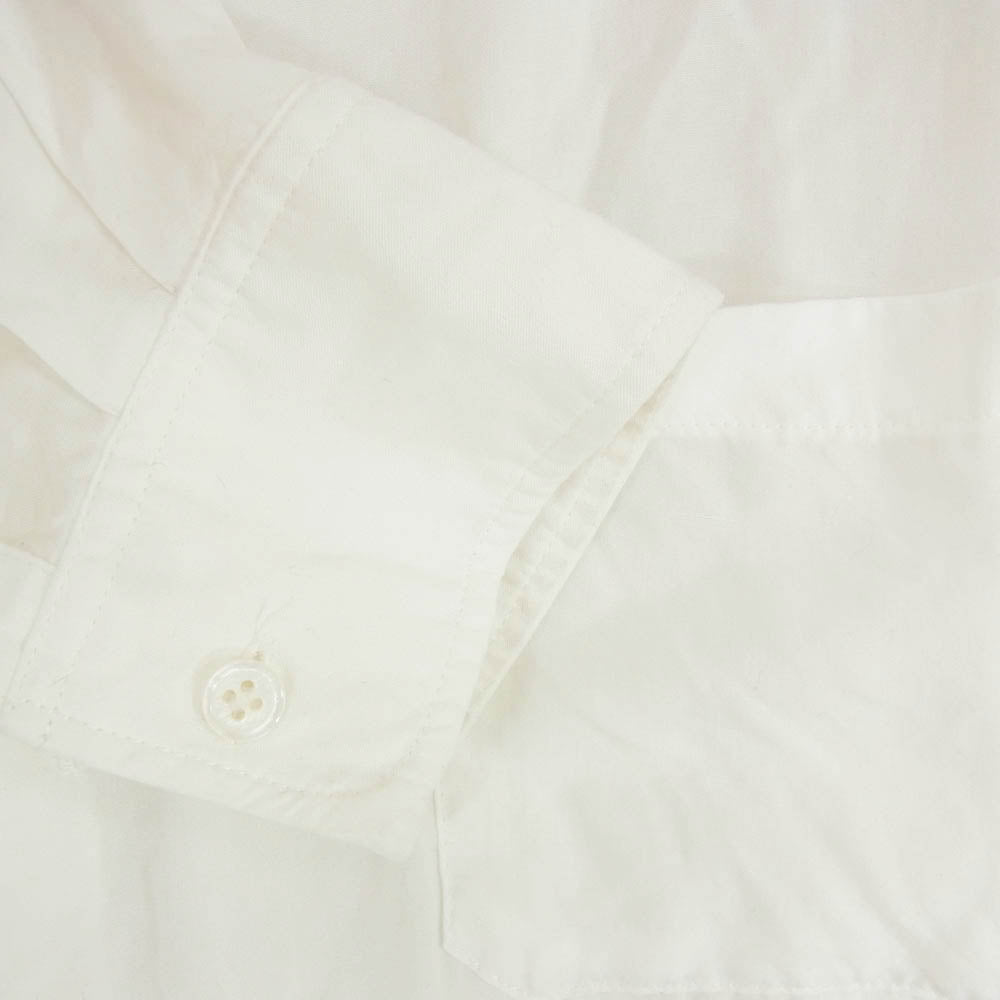 Yohji Yamamoto ヨウジヤマモト HJ-B83-250 COSTUME D'HOMME POPLIN CLASSIC SHIRT コスチュームドオム ポプリン クラシック 長袖 シャツ ホワイト系 4【中古】