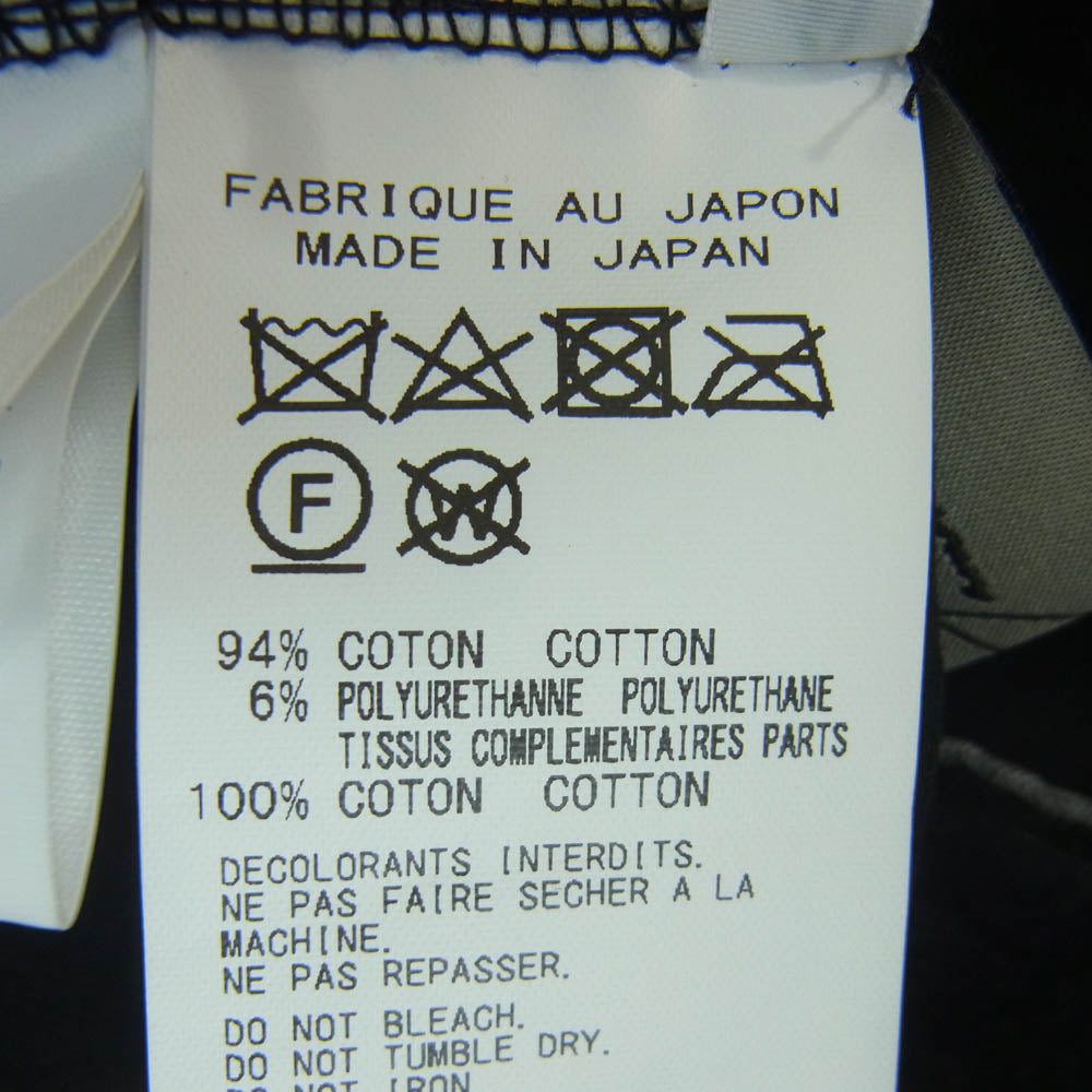 Yohji Yamamoto ヨウジヤマモト FG-T78-271 Black Pasted Inkjet Jersey T-Shirt インクジェット プリント 半袖 Tシャツ カットソー ブラック系 2【中古】