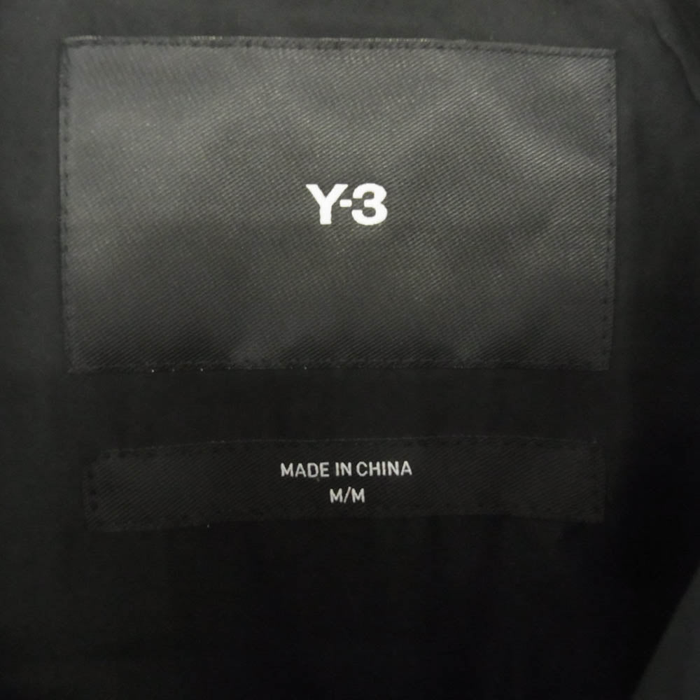 Y-3 Yohji Yamamoto ワイスリー ヨウジヤマモト IP7932 LG BOMBER PARKA ロング ボンバージャケット ブルゾン ブラック系 M【中古】