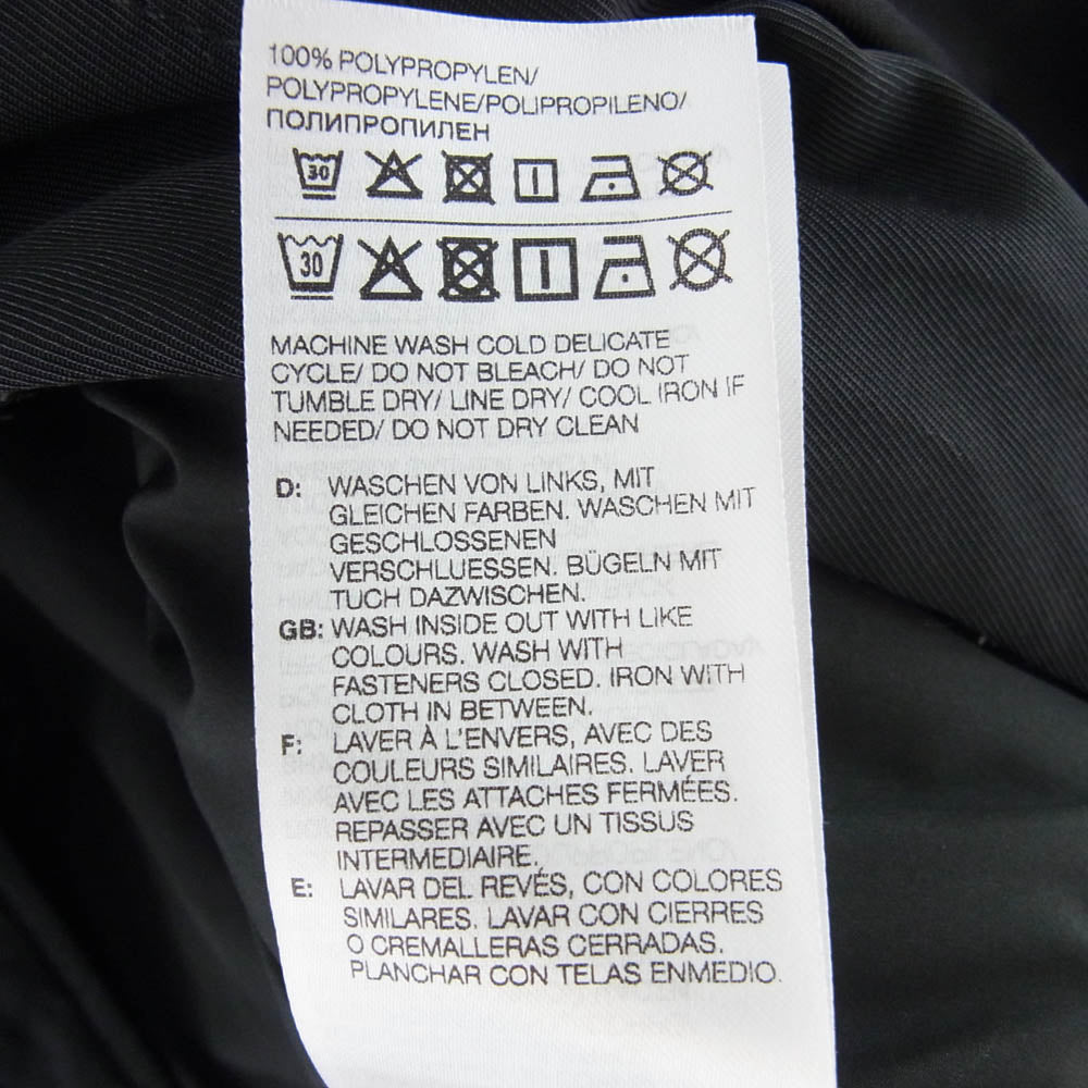 Y-3 Yohji Yamamoto ワイスリー ヨウジヤマモト IP7932 LG BOMBER PARKA ロング ボンバージャケット ブルゾン ブラック系 M【中古】