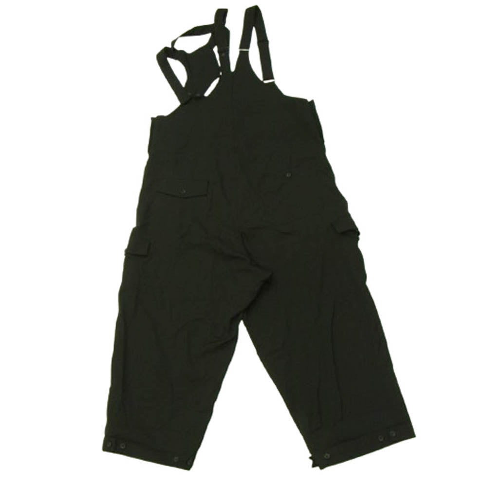 Yohji Yamamoto POUR HOMME ヨウジヤマモトプールオム 23SS HZ-D06-100 ウールギャバジン 変形 サスペンダー オーバーオール ブラック系【中古】