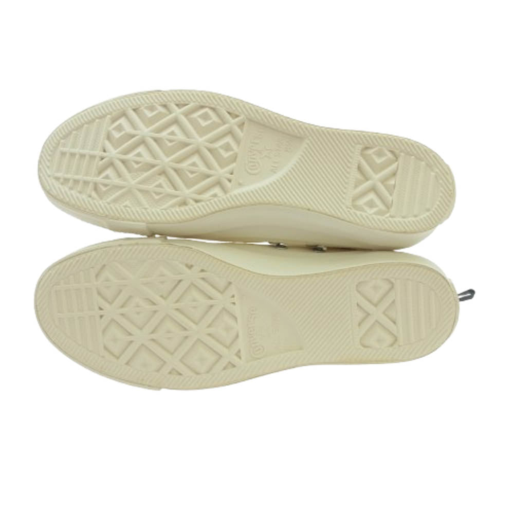 CONVERSE コンバース PLAY Comme des Gar?ons allstar プレイ コムデギャルソン オールスター ハイカット スニーカー オフホワイト系 27cm【美品】【中古】