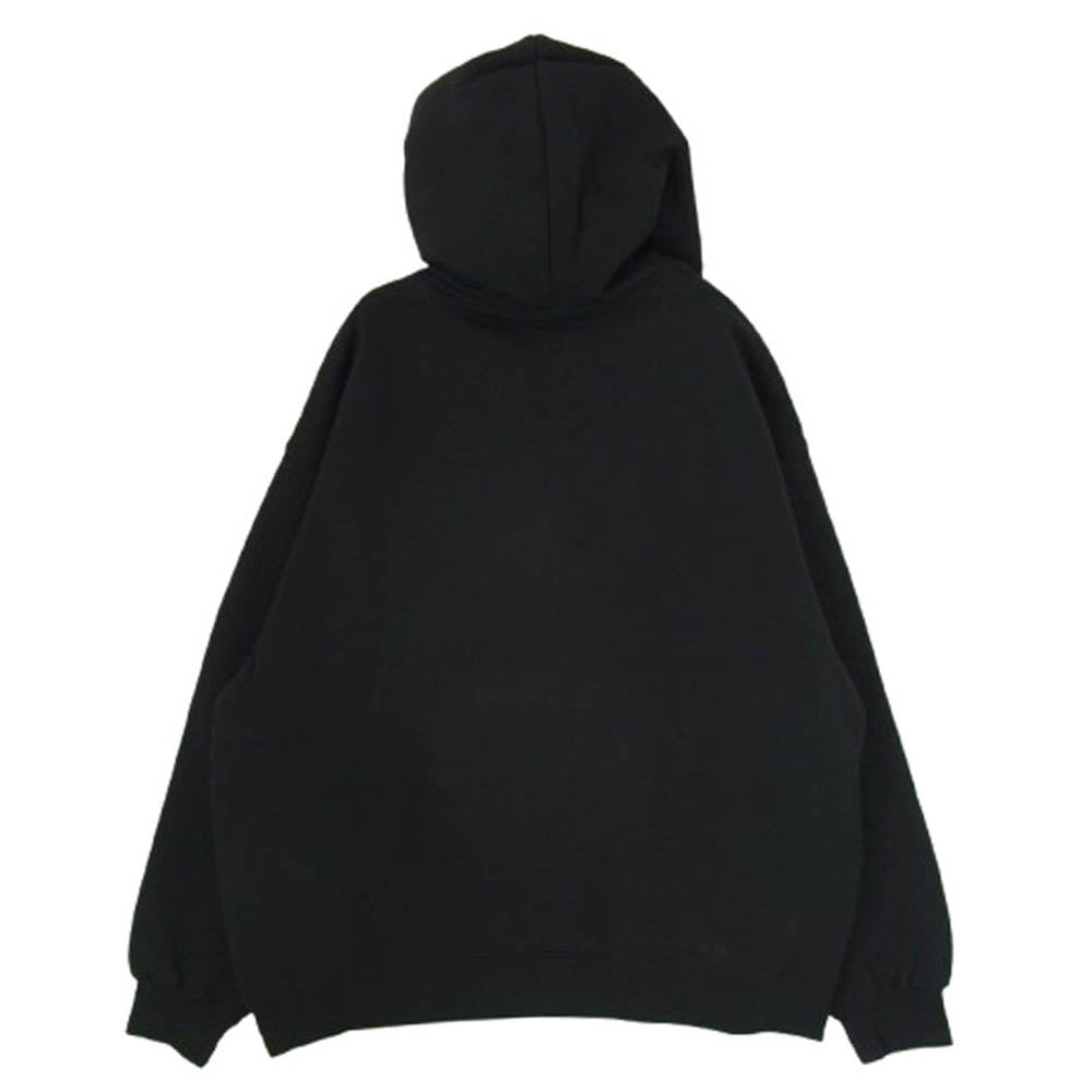 バッズプール ×葵産業 SMOKE CAR HOODED SWEAT SHIRT プルオーバー パーカー ブラック系 L【美品】【中古】