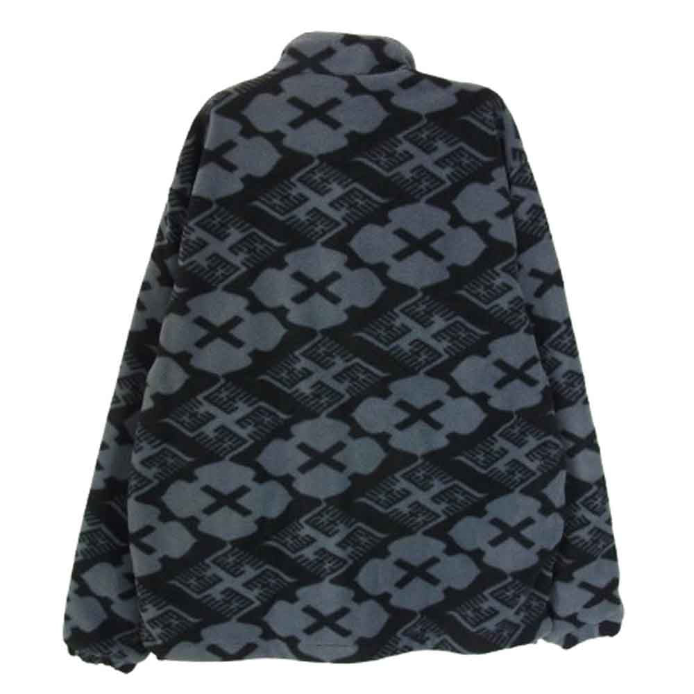 バッズプール ×GAKKIN BOA FLEECE JACKET ガッキン ボア フリース ジャケット グレー系 S【美品】【中古】