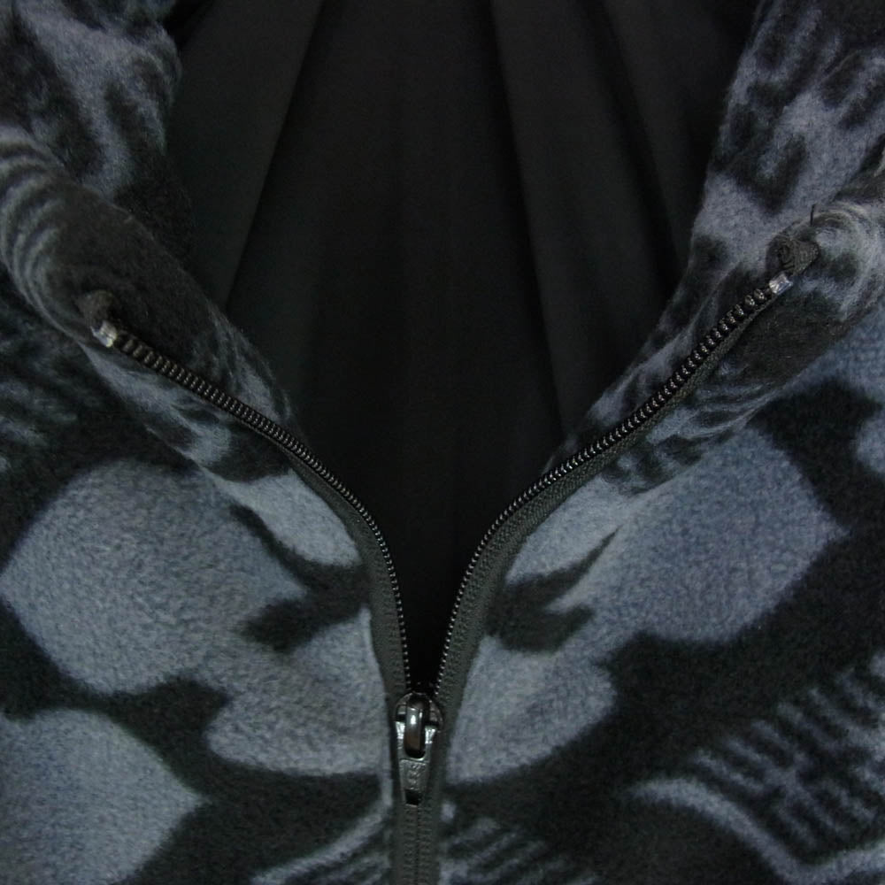 バッズプール ×GAKKIN BOA FLEECE JACKET ガッキン ボア フリース ジャケット グレー系 S【美品】【中古】