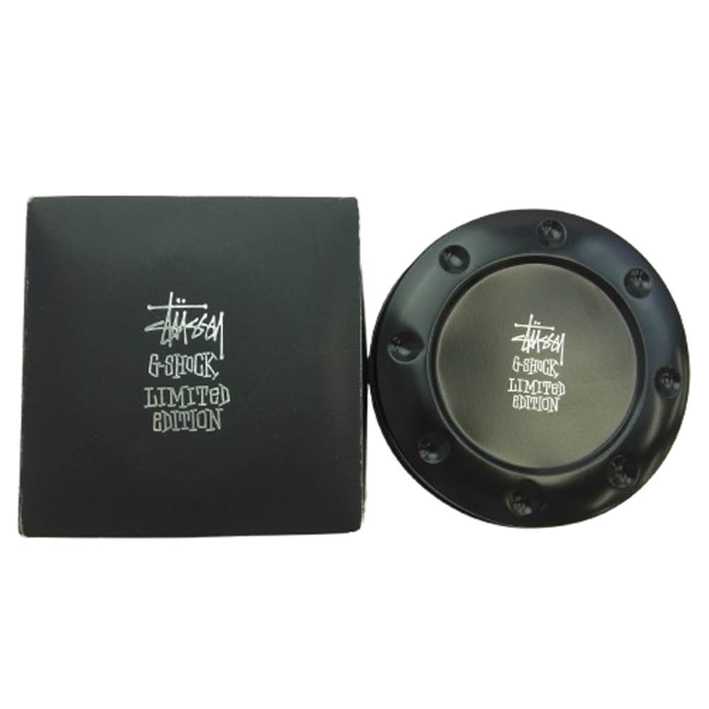 STUSSY ステューシー G-001ST-1JR CASIO G-SHOCK カシオ Gショック ジェイソン 腕時計 ブラック系【極上美品】【中古】