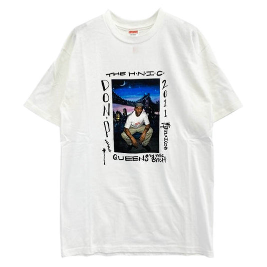 Supreme シュプリーム 11SS Mobb Deep Prodigy Tee モブディープ プロディジー プリント 半袖 Tシャツ カットソー ホワイト系 M【極上美品】【中古】
