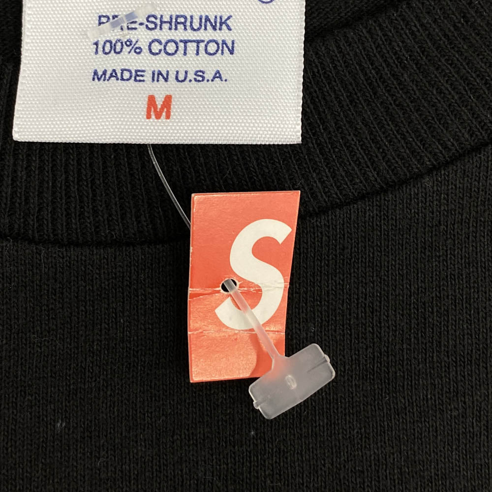 Supreme シュプリーム 12AW three six mafia tee スリーシックス マフィア プリント 半袖 Tシャツ カットソー ブラック系 M【極上美品】【中古】