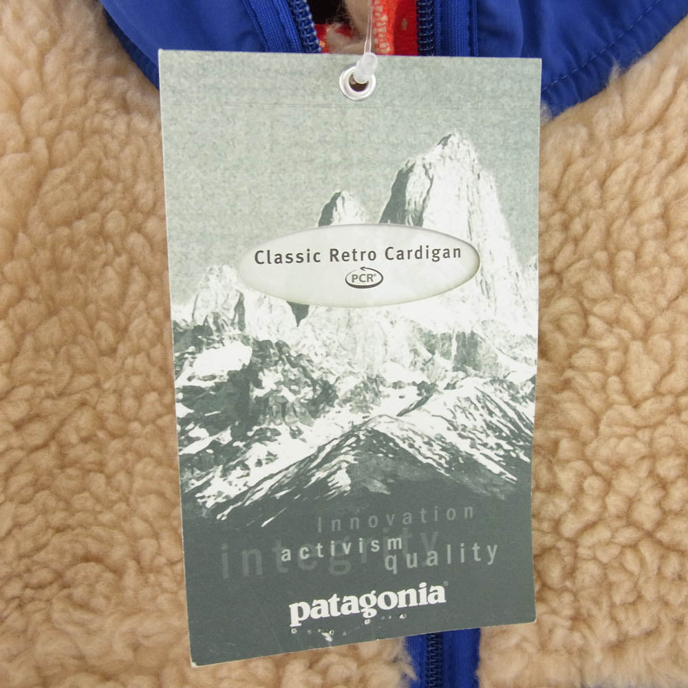 patagonia パタゴニア 23024 USA製 Classic Retro Cardigan クラシック レトロ カーディガン ブラウン系 S【極上美品】【中古】