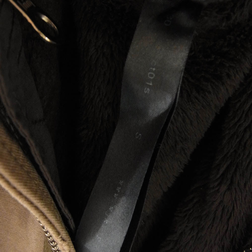 wjk ダブルジェイケイ 1130 CT01S destroy cotton twill ボアライナー付き M52 モッズ コート グレー系 S【中古】