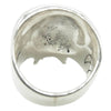 CRAZY PIG クレイジーピッグ EVIL SKULL RING LARGE ラージ エビルスカル リング シルバー系 18号【中古】