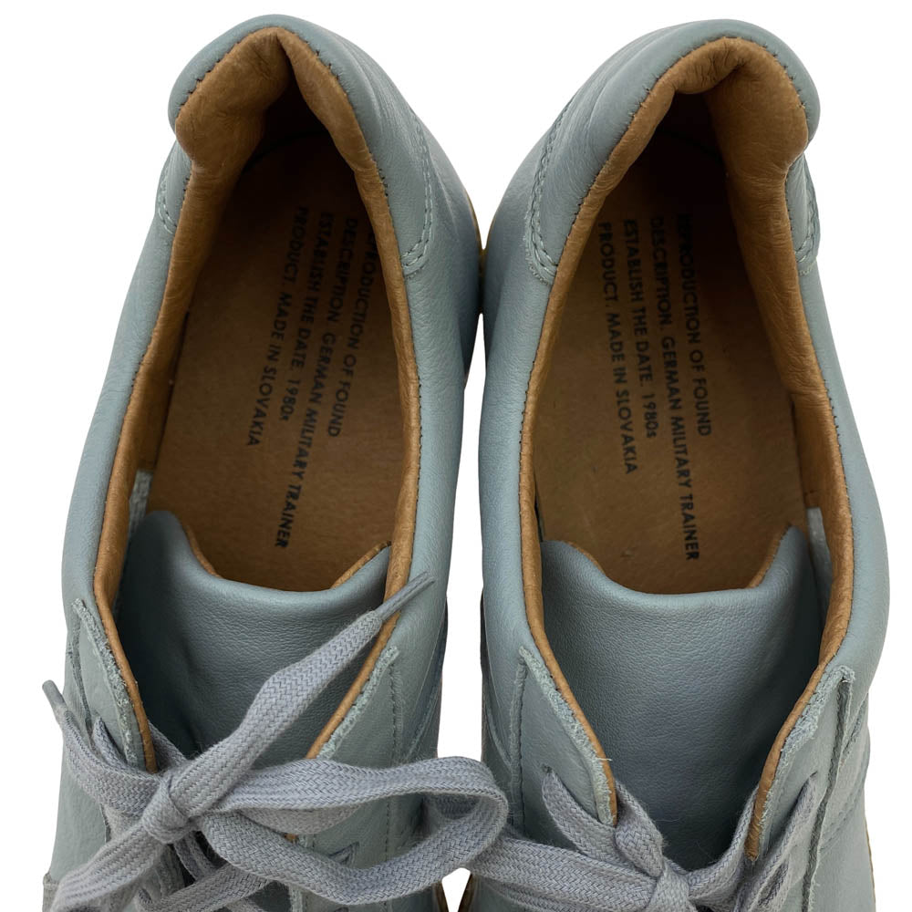 REPRODUCTION OF FOUND german traner ジャーマン トレーナー スニーカー グレー系 28.5cm【極上美品】【中古】