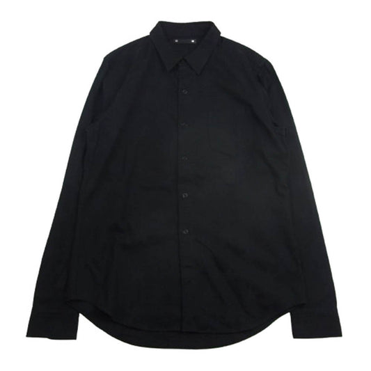 MINEDENIM マインデニム 2008-5003-98-032 シャドウスター 総柄 長袖 デニム シャツ ブラック系 3【中古】