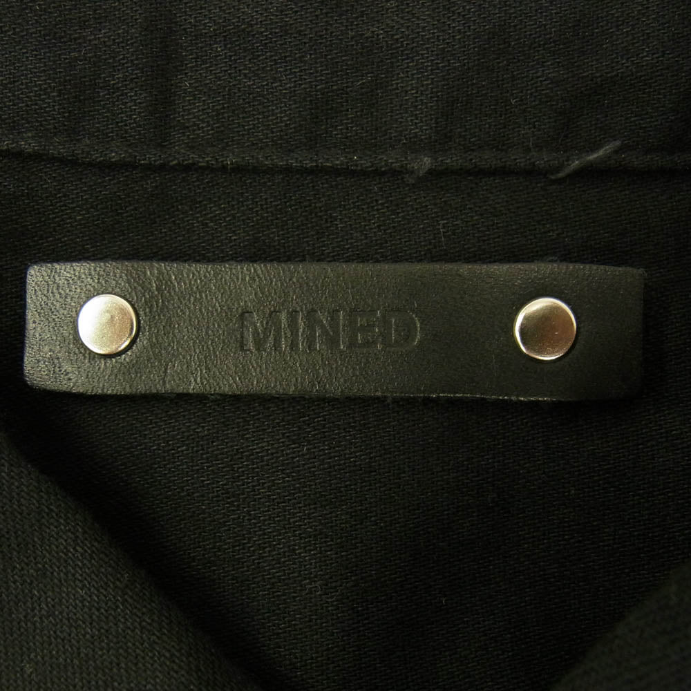 MINEDENIM マインデニム 2106-5001-91-022 チェーン 半袖 シャツ ブラック系 M【中古】