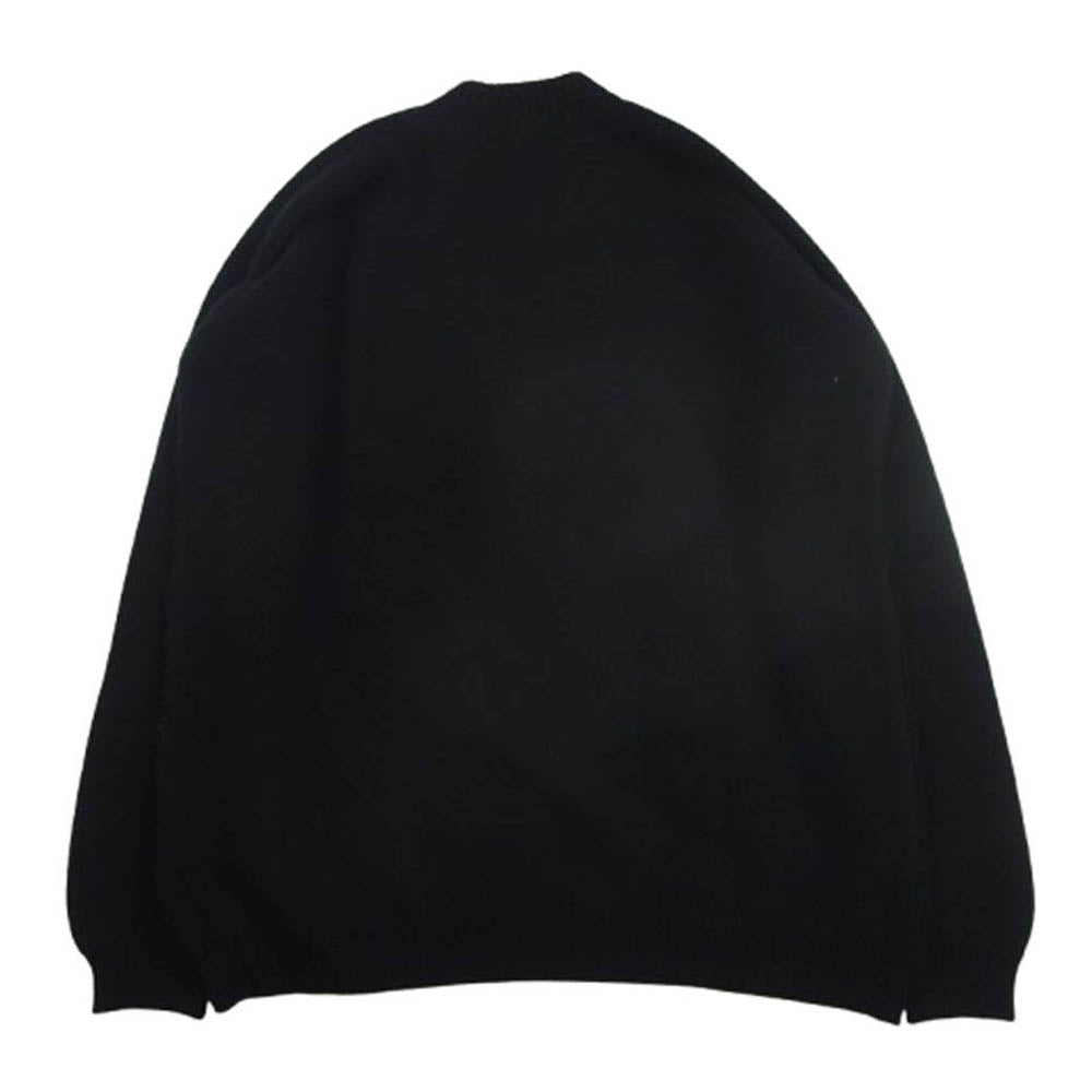 WHITE MOUNTAINEERING ホワイトマウンテニアリング 21AW WM2173609 シルク混 カシミヤ混 ウール ニット セーター ブラック系 2【中古】