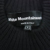 WHITE MOUNTAINEERING ホワイトマウンテニアリング 21AW WM2173609 シルク混 カシミヤ混 ウール ニット セーター ブラック系 2【中古】