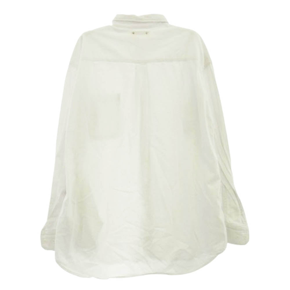 MINEDENIM マインデニム コットン 長袖 シャツ ホワイト系 3【中古】