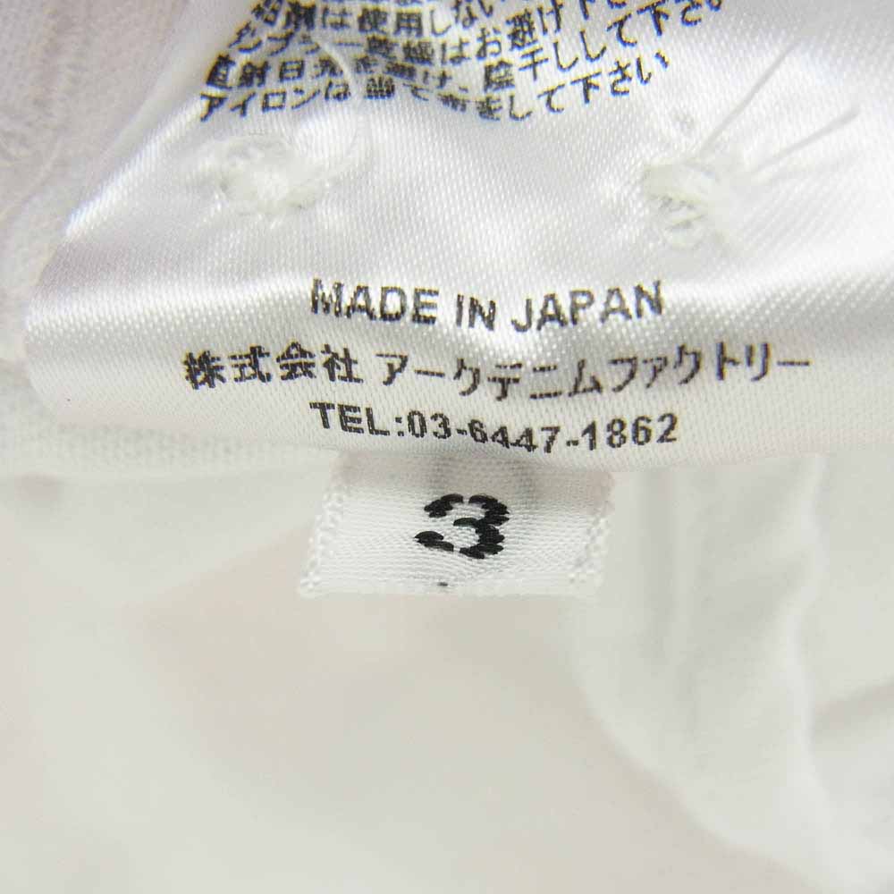 MINEDENIM マインデニム コットン 長袖 シャツ ホワイト系 3【中古】