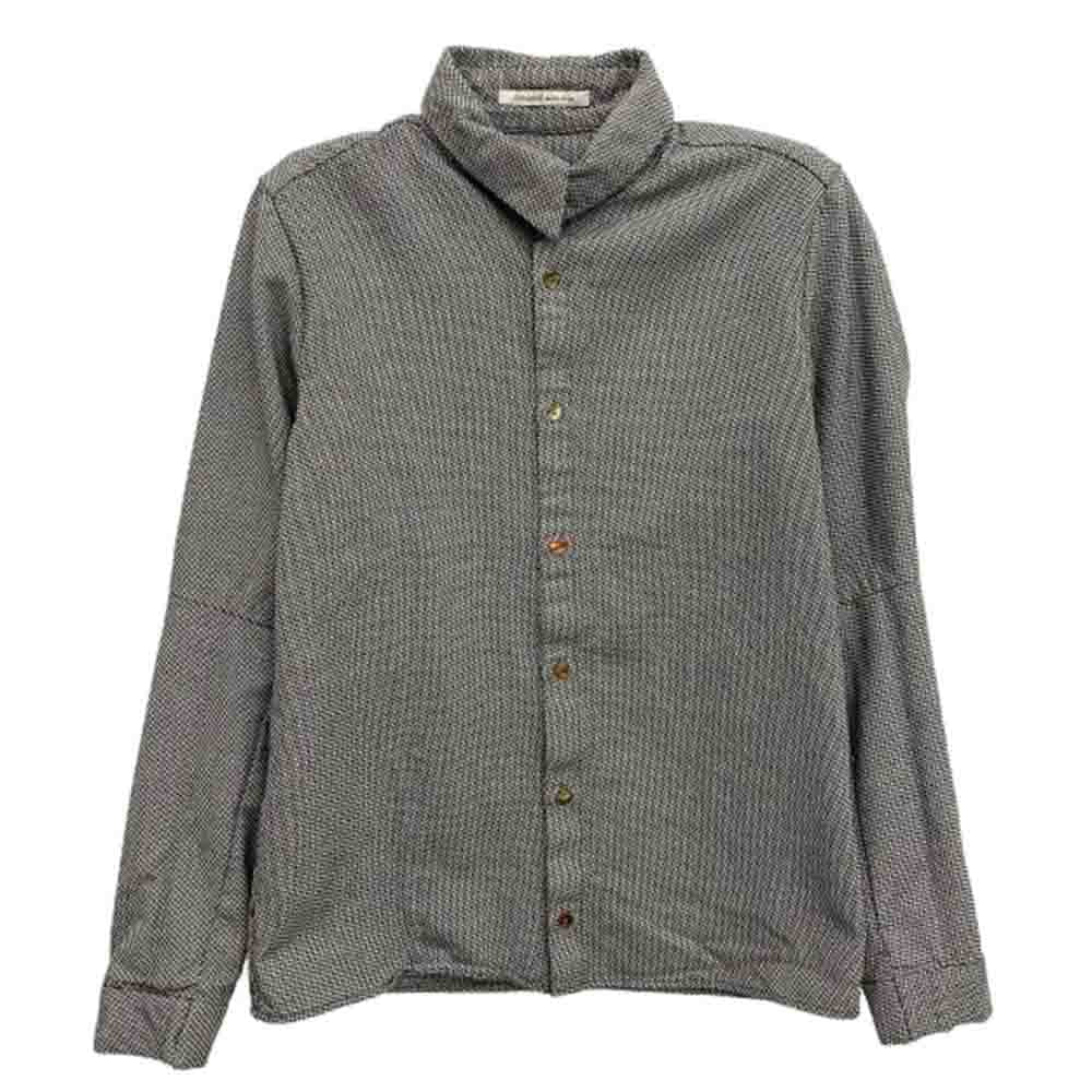 INDIVIDUAL SENTIMENTS インディビジュアルセンチメント 17-18AW コットン ウール 長袖 シャツ ブラウン系 1【中古】