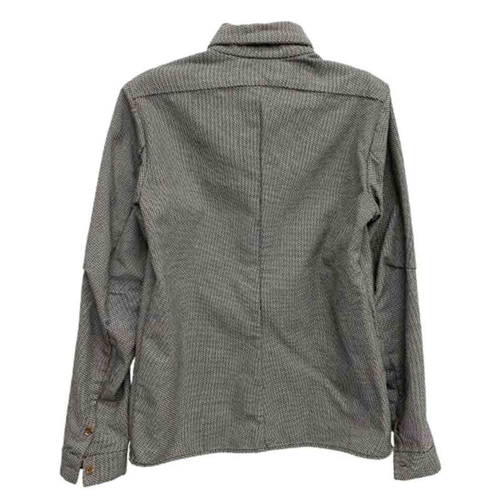 INDIVIDUAL SENTIMENTS インディビジュアルセンチメント 17-18AW コットン ウール 長袖 シャツ ブラウン系 1【中古】