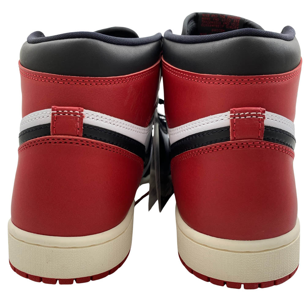 NIKE AIR JORDAN ナイキ ジョーダン DZ5485-106 Air Jordan 1 Retro High OG Black Toe Reimagined AJ1 エアジョーダン レトロ ハイ ブラックトゥリイマジンド スニーカー レッド系 27.5cm【新古品】【未使用】【中古】