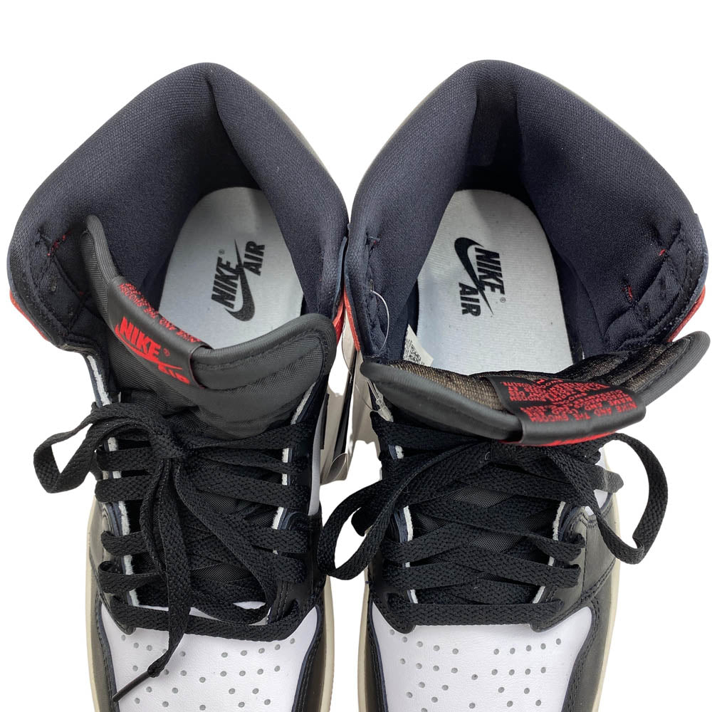NIKE AIR JORDAN ナイキ ジョーダン DZ5485-106 Air Jordan 1 Retro High OG Black Toe Reimagined AJ1 エアジョーダン レトロ ハイ ブラックトゥリイマジンド スニーカー レッド系 27.5cm【新古品】【未使用】【中古】