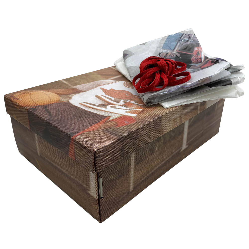 NIKE AIR JORDAN ナイキ ジョーダン DZ5485-106 Air Jordan 1 Retro High OG Black Toe Reimagined AJ1 エアジョーダン レトロ ハイ ブラックトゥリイマジンド スニーカー レッド系 27.5cm【新古品】【未使用】【中古】