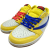 NIKE AIR JORDAN ナイキ ジョーダン DZ4137-700 × Travis Scott トラヴィススコット Women's Air Jordan 1 Retro Low OG Canary AJ1 エアジョーダン ロー カナリー スニーカー イエロー系 27.5cm【新古品】【未使用】【中古】