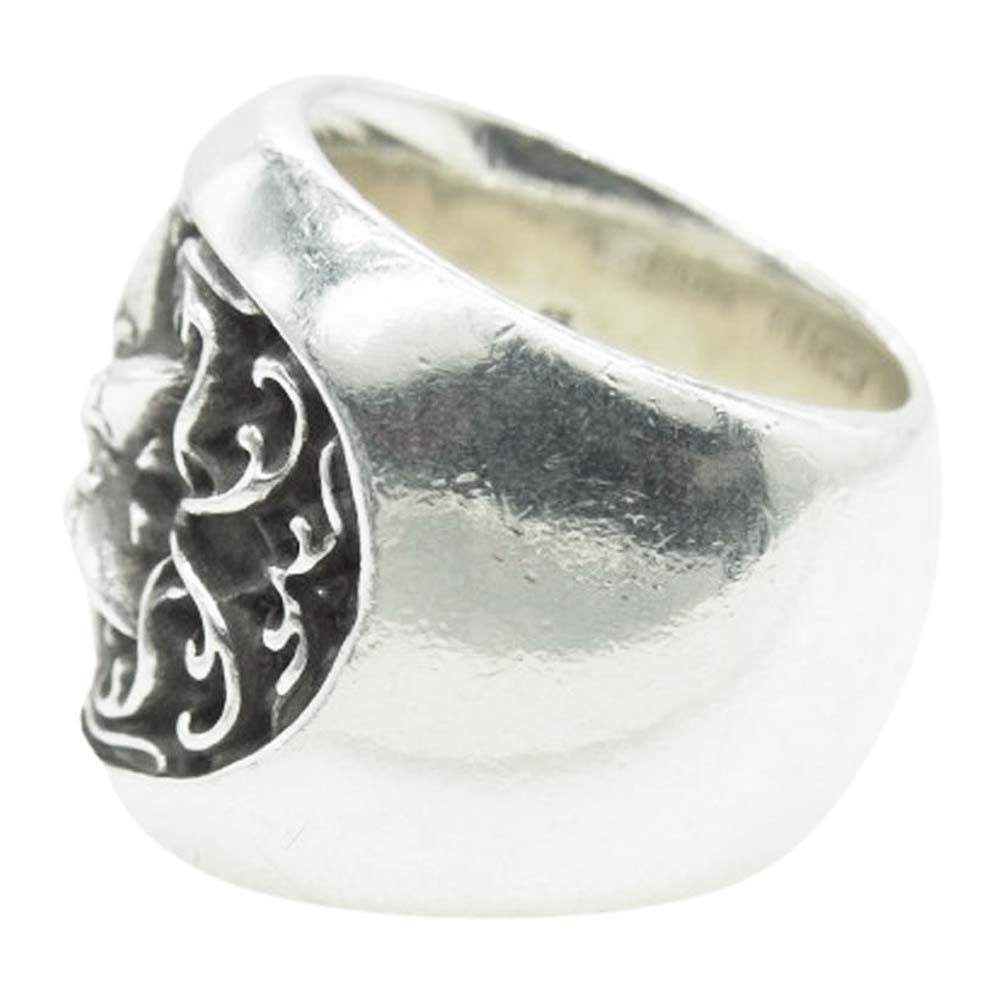 CHROME HEARTS クロムハーツ（原本無） CLSSC OVAL STAR クラシック オーバル スター リング シルバー系 16.5号【中古】