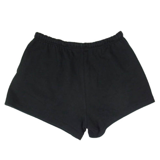 FEAR OF GOD フィアオブゴッド ESSENTIALS エッセンシャルズ ラバー ロゴ スウェット ショーツ ハーフパンツ ブラック系 M【中古】