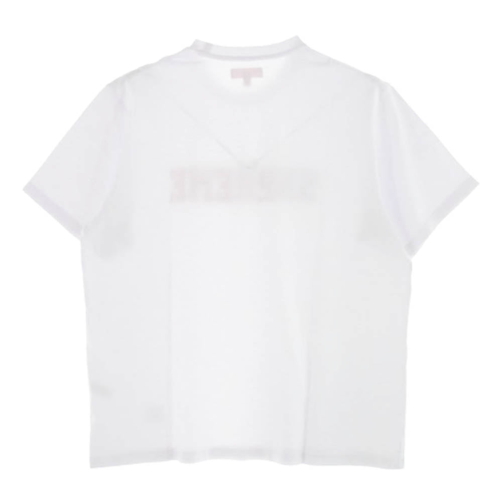 Supreme シュプリーム 24AW Twill Applique S/S Top ツウィルアップリケ Tシャツ 半袖カットソー ホワイト系 XL【美品】【中古】