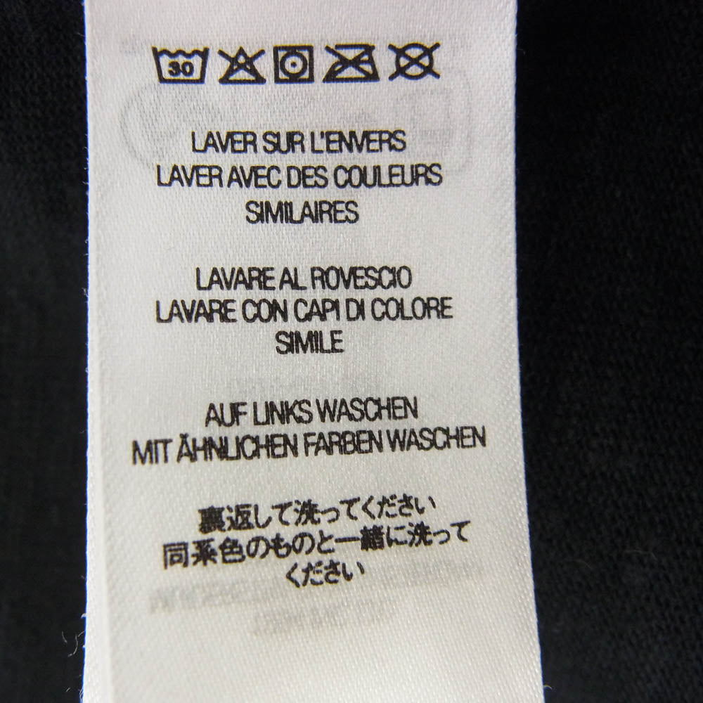 Supreme シュプリーム 24SS Stencil Embroidered S S Top ステンシル エンブロイダリー Tシャツ 半袖カットソー ブラック系 XL【中古】