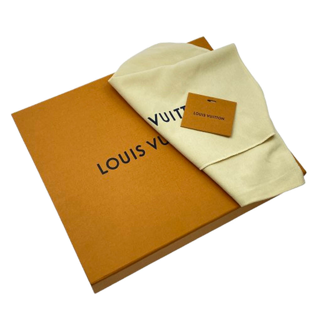 LOUIS VUITTON ルイ・ヴィトン 25SS M5050L ロゴ刺繍 スプラッシュ ダミエ バケットハット リバーシブル ブルー系【中古】