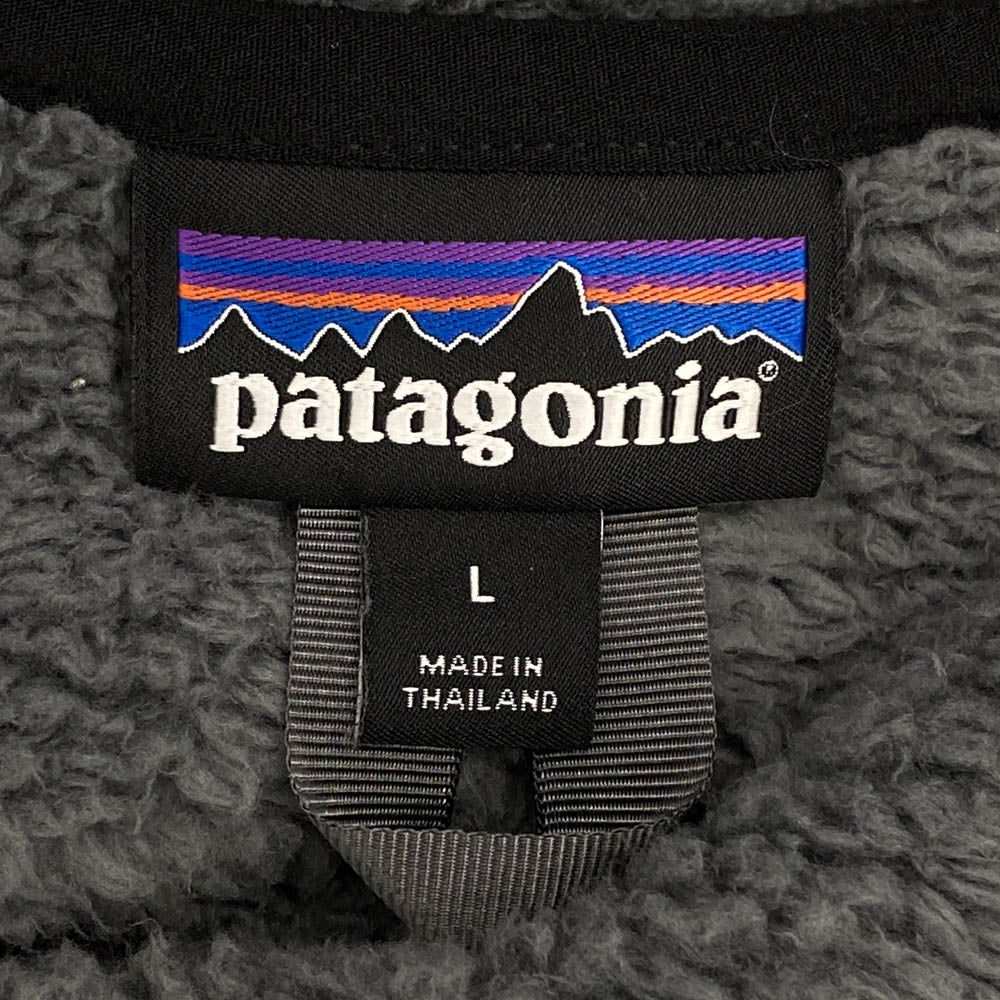 patagonia パタゴニア 25895 Los Gatos Fleece Crew ロス ガトス クルー フリース トレーナー グレー系 L【中古】