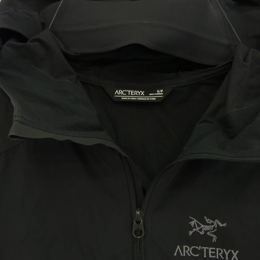 ARC'TERYX アークテリクス 25153 122424 GAMMA SL HOODY ガンマ SLフーディー マウンテン パーカー ナイロン ジャケット ブラック系 S【中古】