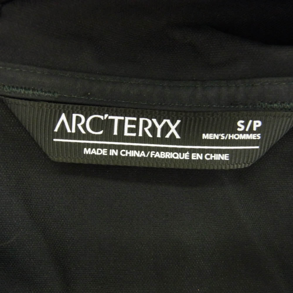 ARC'TERYX アークテリクス 25153 122424 GAMMA SL HOODY ガンマ SLフーディー マウンテン パーカー ナイロン ジャケット ブラック系 S【中古】