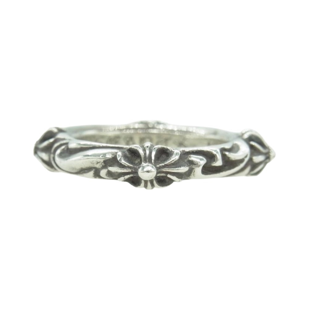CHROME HEARTS クロムハーツ（原本無） SBT BAND バンド リング シルバー系 17.5号【中古】