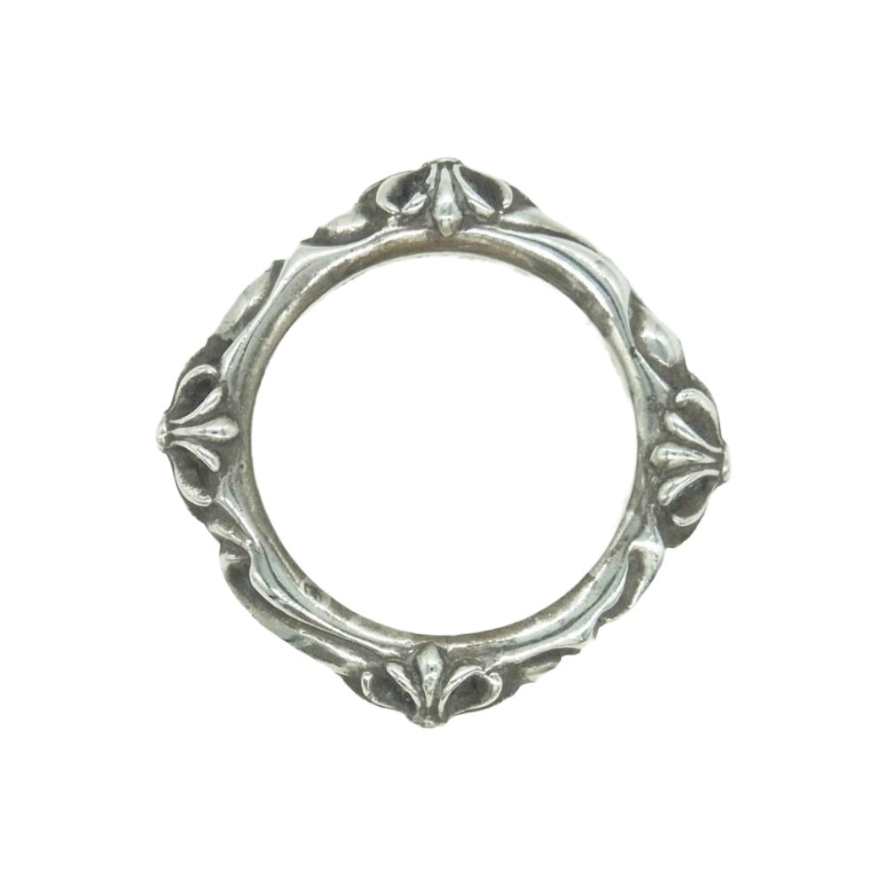 CHROME HEARTS クロムハーツ（原本無） SBT BAND バンド リング シルバー系 17.5号【中古】