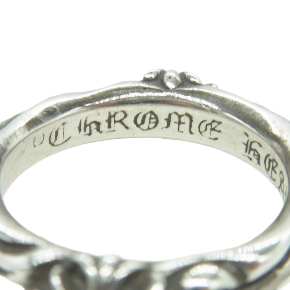 CHROME HEARTS クロムハーツ（原本無） SBT BAND バンド リング シルバー系 17.5号【中古】