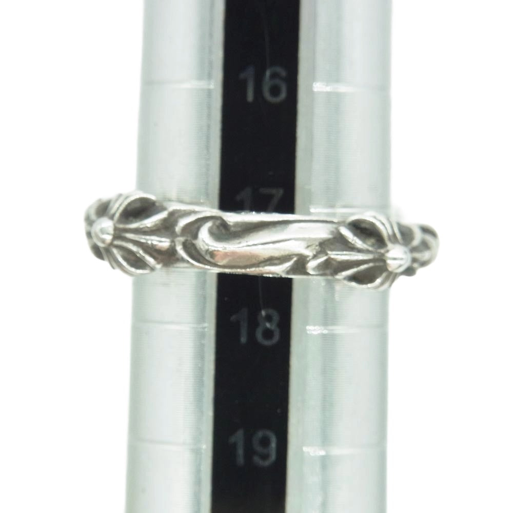 CHROME HEARTS クロムハーツ（原本無） SBT BAND バンド リング シルバー系 17.5号【中古】