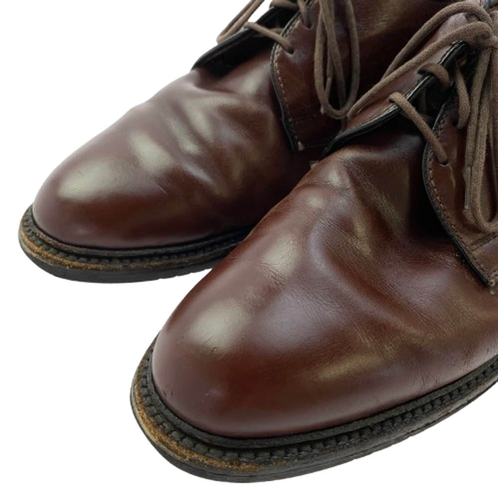 ALLEN EDMONDS アレンエドモンズ PLAIN TOE プレーントゥ シューズ ブラウン系 US9.5D【中古】