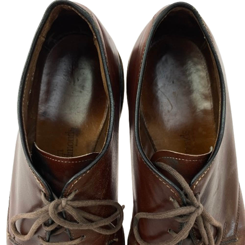 ALLEN EDMONDS アレンエドモンズ PLAIN TOE プレーントゥ シューズ ブラウン系 US9.5D【中古】