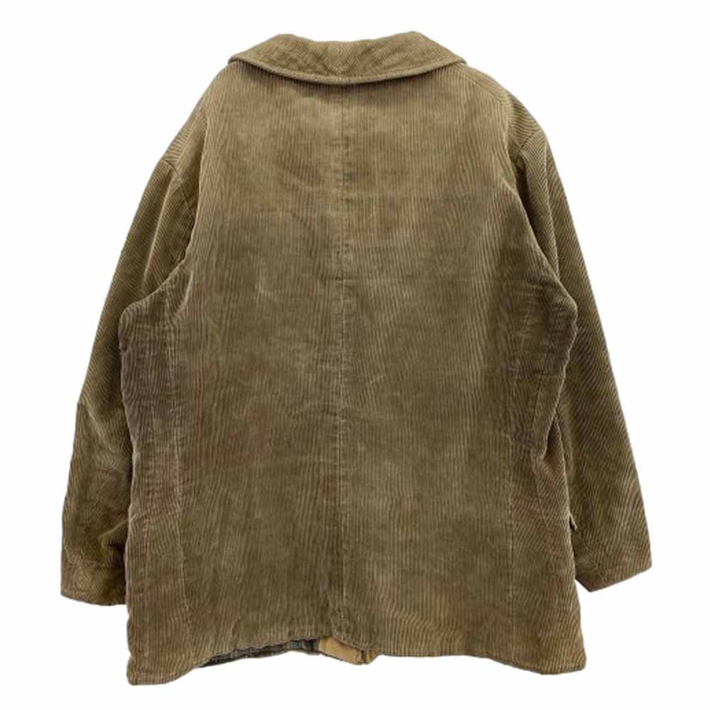 ヴィンテージ FRENCH WORK COVERALL JACKET フレンチ コーデュロイ ワークジャケット ベージュ系【中古】