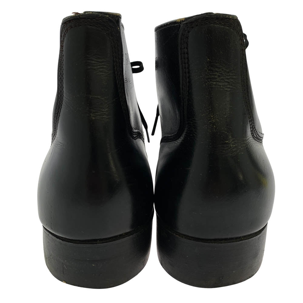 ヴィンテージ US ARMY 米軍 実物 AVON オイルレジスタントソール スチールトゥ セーフティ チャッカ ブーツ ブラック系 US9.5【中古】