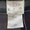 Barbour バブアー 4103174 英国製 SL BORDER スリムフィット ボーダー ワックス コットン ロング ジャケット ブラック系 36【中古】