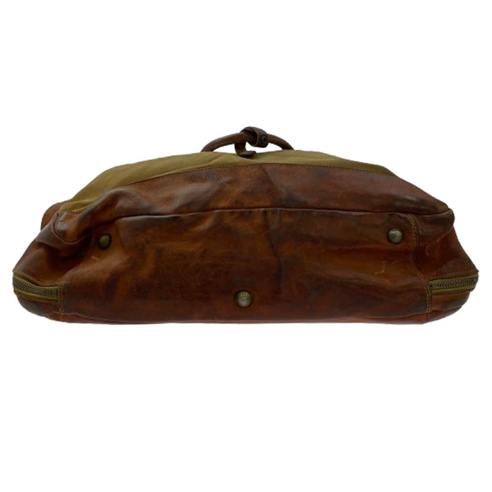 美品RRLヴィンテージ キャンバス ショルダーバッグ RRL ( DOUBLE RL ダブルアールエル ) ” ビンテージキャンバス