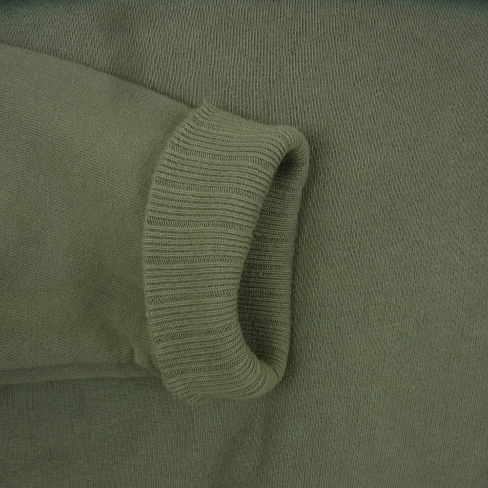 Nigel Cabourn ナイジェルケーボン 8045-00-20017 コットン フレンチテリー ショールカラー スウェット シャツ トレーナー カーキ系 グレイッシュグリーン系 46【中古】